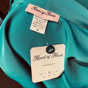 Heart of Haute Tops - Heart of Haute Jade Estelle Blouse Heart of Haute Tops - Heart of Haute Jade Estelle Blouse